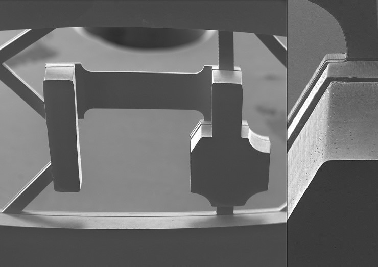 Complex multi-layer structure created by Electroforming