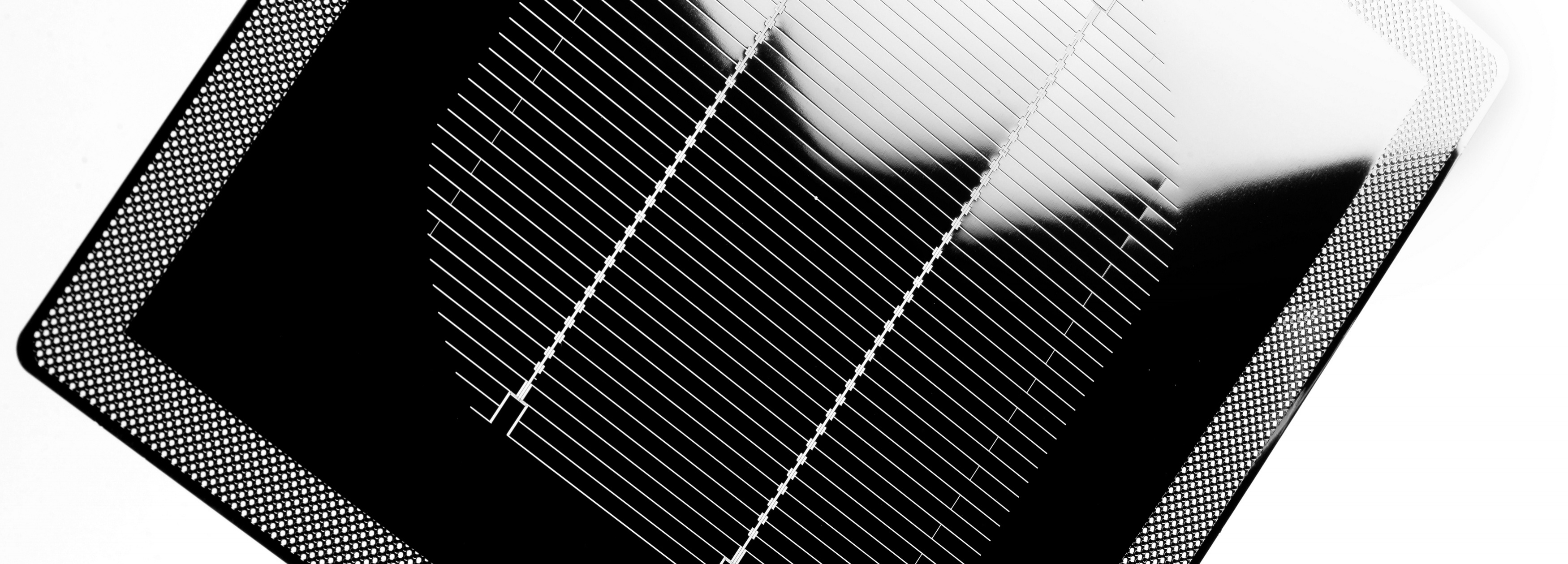 Electroformed Solar Cell Stencil